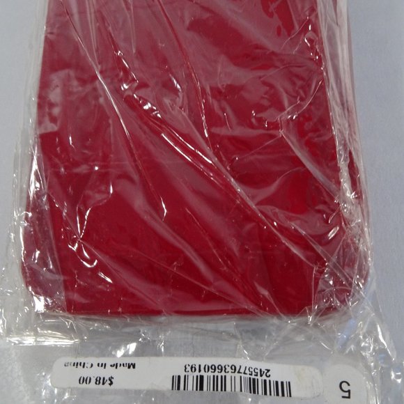 Vintage Henri Bendel Red Cell Phone Case New in Packaging - Picture 2 of 5